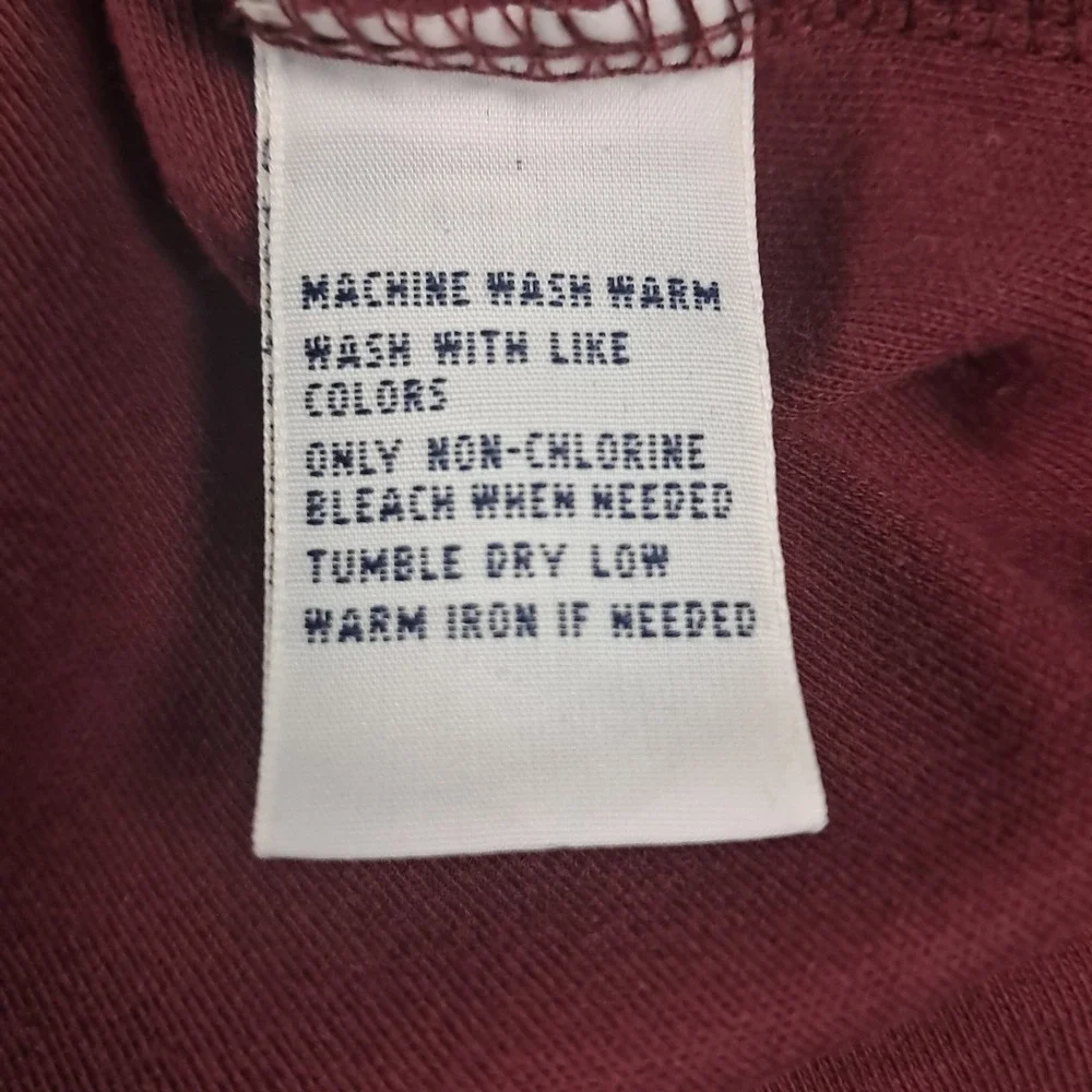 Ralph Lauren Polo XXL Burgundy Cotton